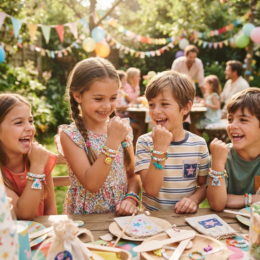 Unique Birthday Party Favors: Custom Wearable Keepsakes