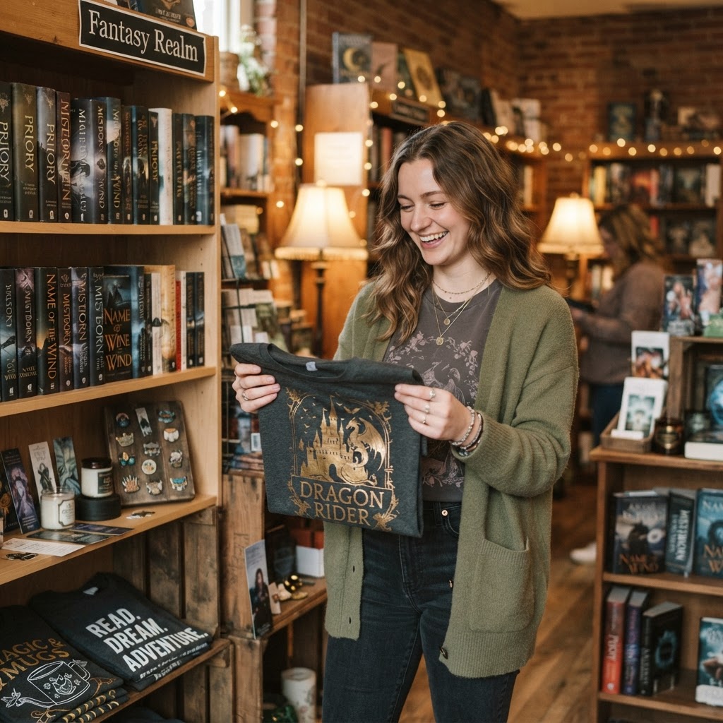 Best Fantasy T-Shirt Designs & Gift Guide for Book Fans