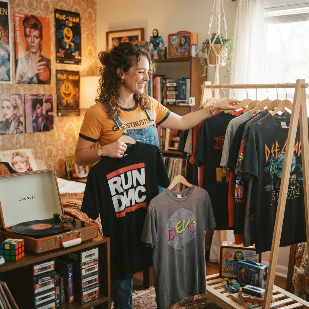 80s Nostalgia Gifts: Retro Shirt Guide for 80s Fans