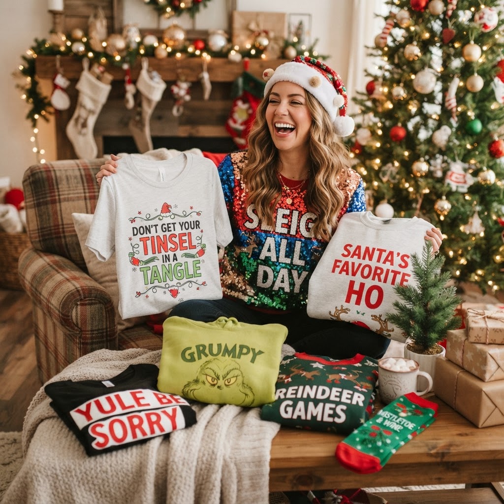 Funny Christmas Apparel Gift Guide: Festive Picks