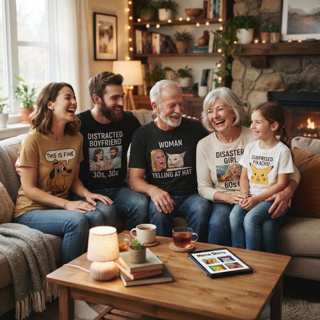 Funny Internet Culture Gift Guide: Meme Shirts for Family