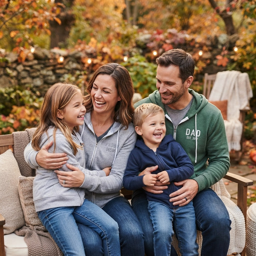 Proud Parent Gift Guide: Cozy Zip Hoodies & Apparel