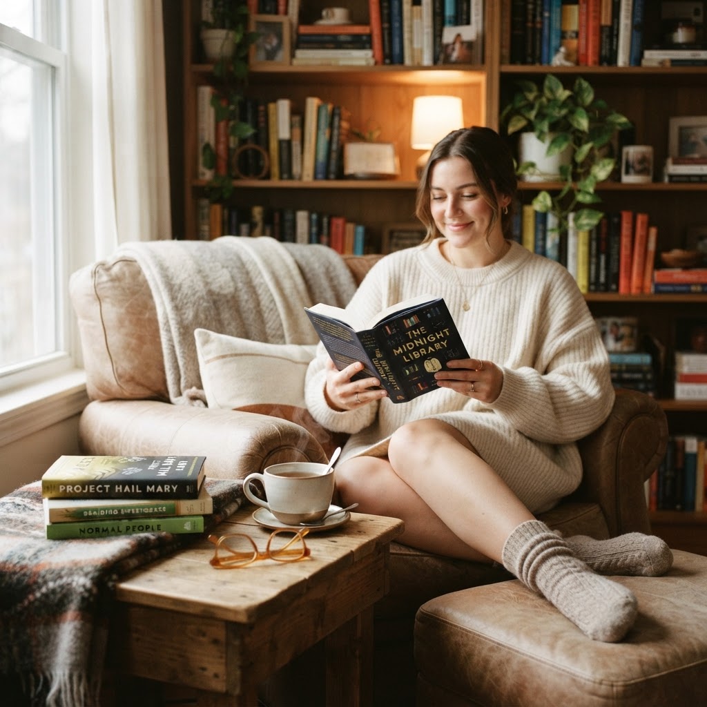 Bookworm Gift Guide: Cozy Apparel & Reading Picks