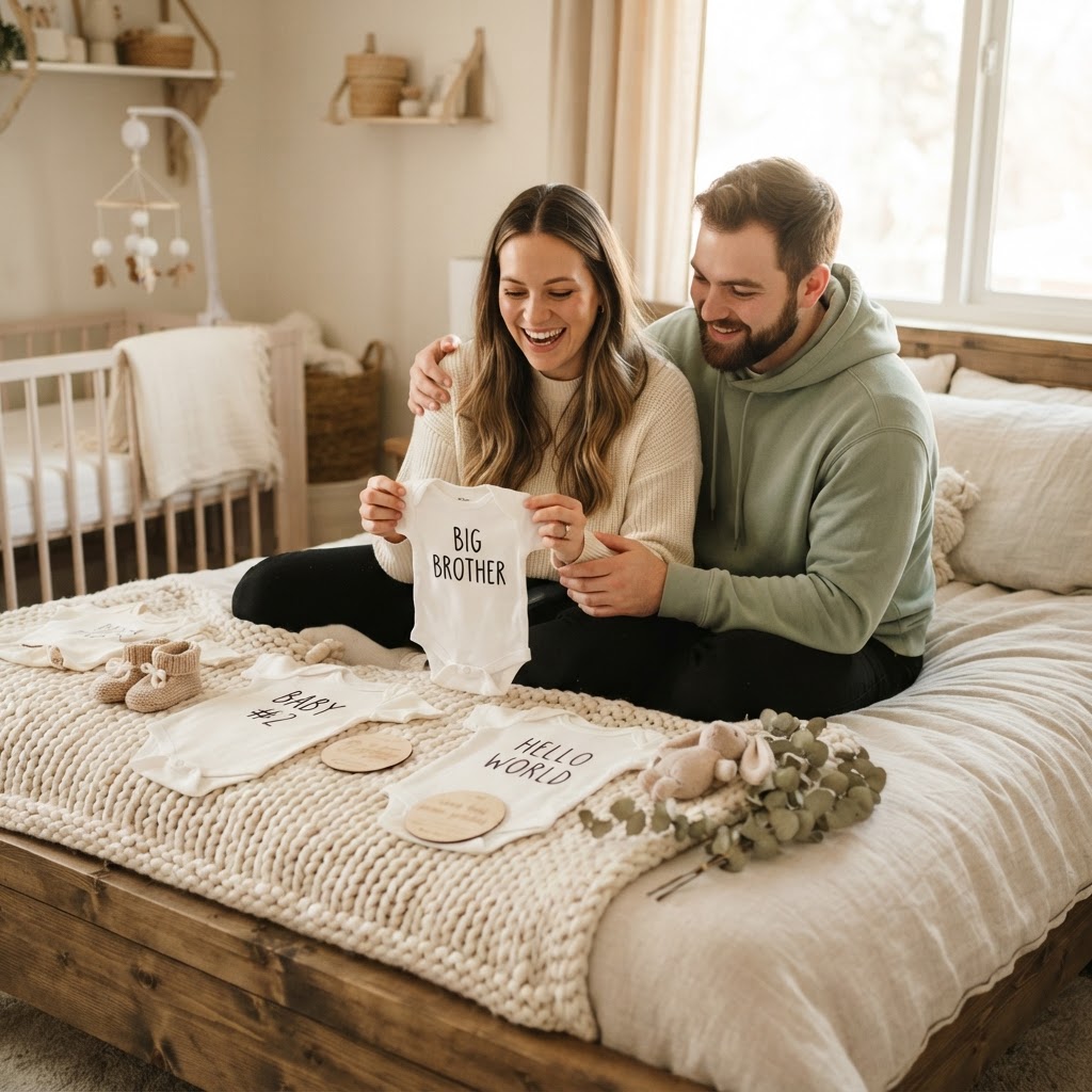 Baby Announcement Gift Guide: Cute Tees & Onesies