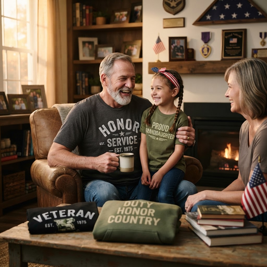 Veteran Shirt Gift Guide: Honor Service with Pride Apparel