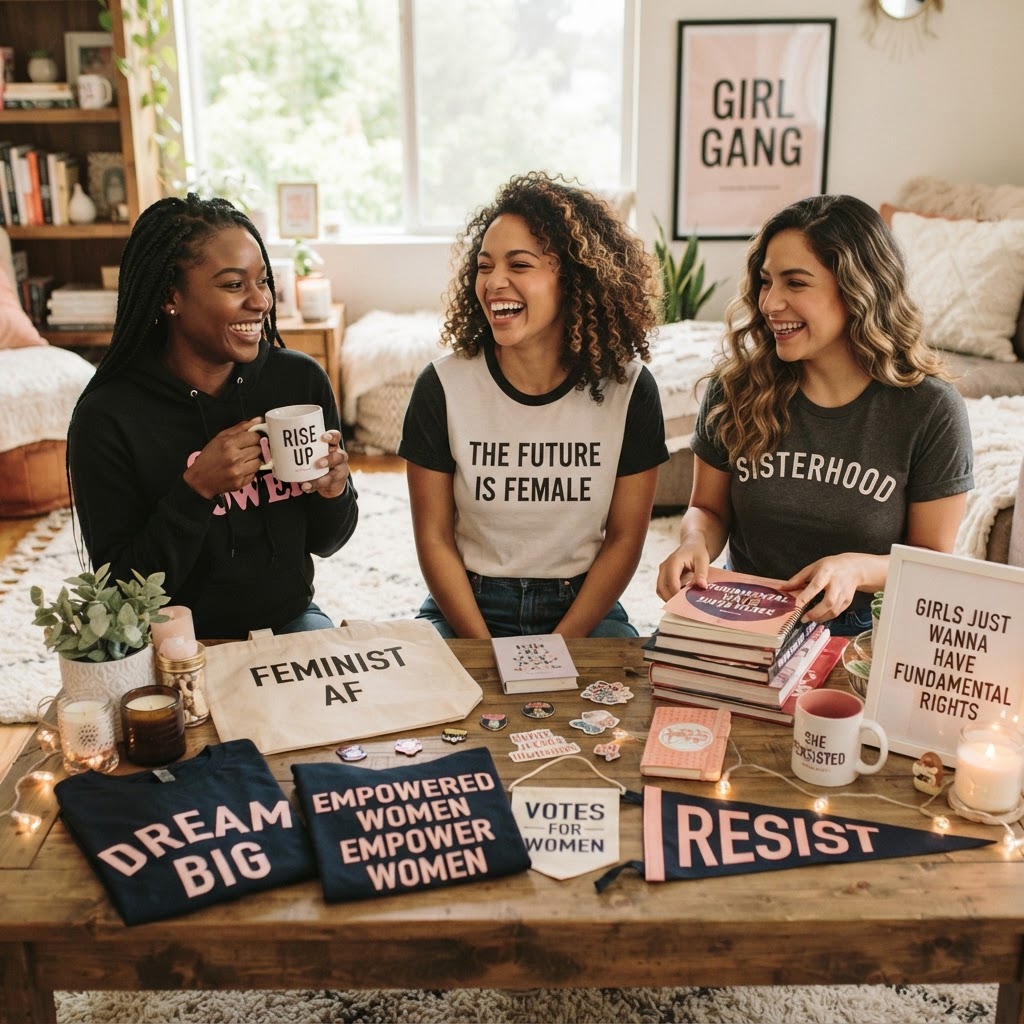 Female Empowerment Gifts: Inspiring Graphic Tees & Gear