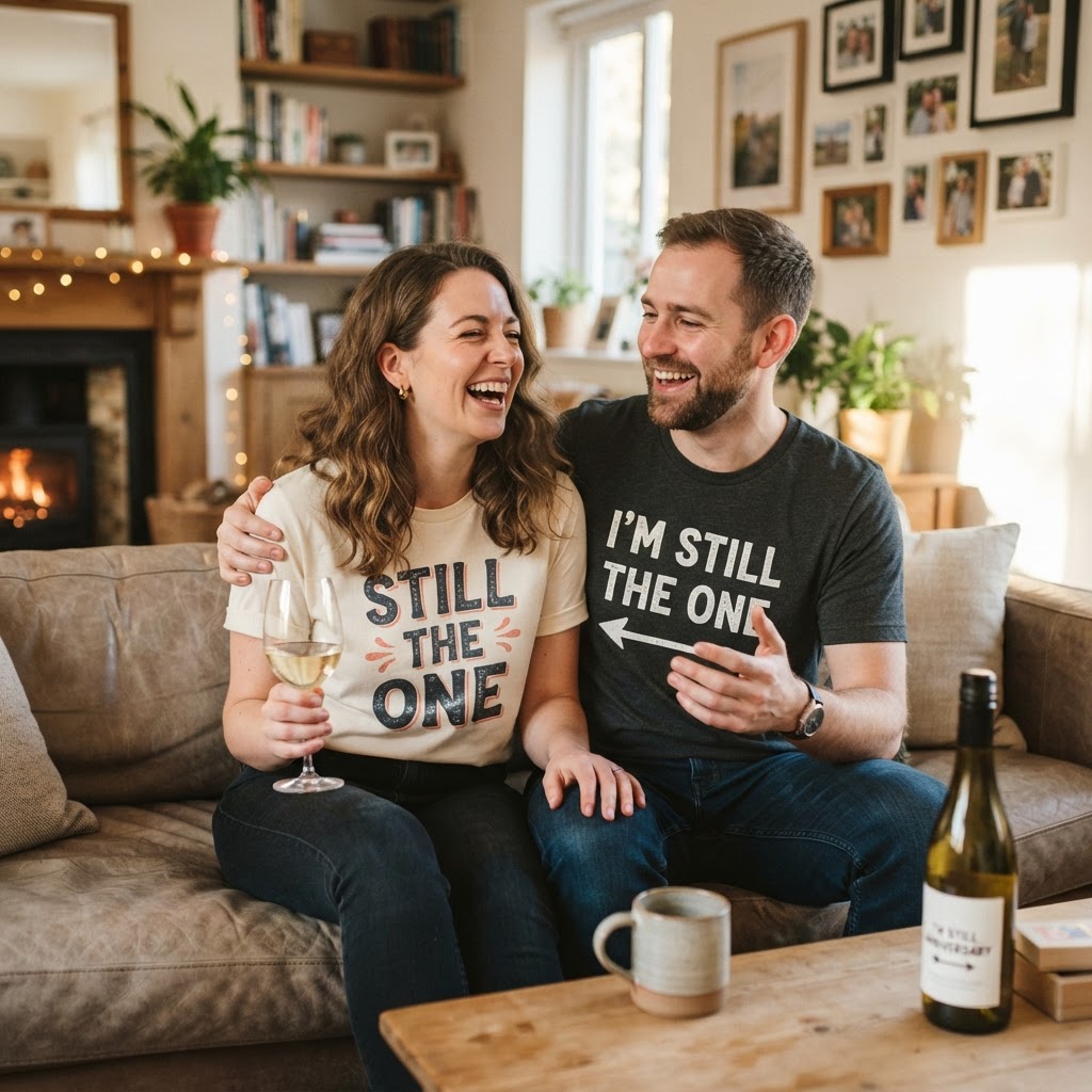 Funny Anniversary Shirt Gift Guide: Humor & Custom Apparel
