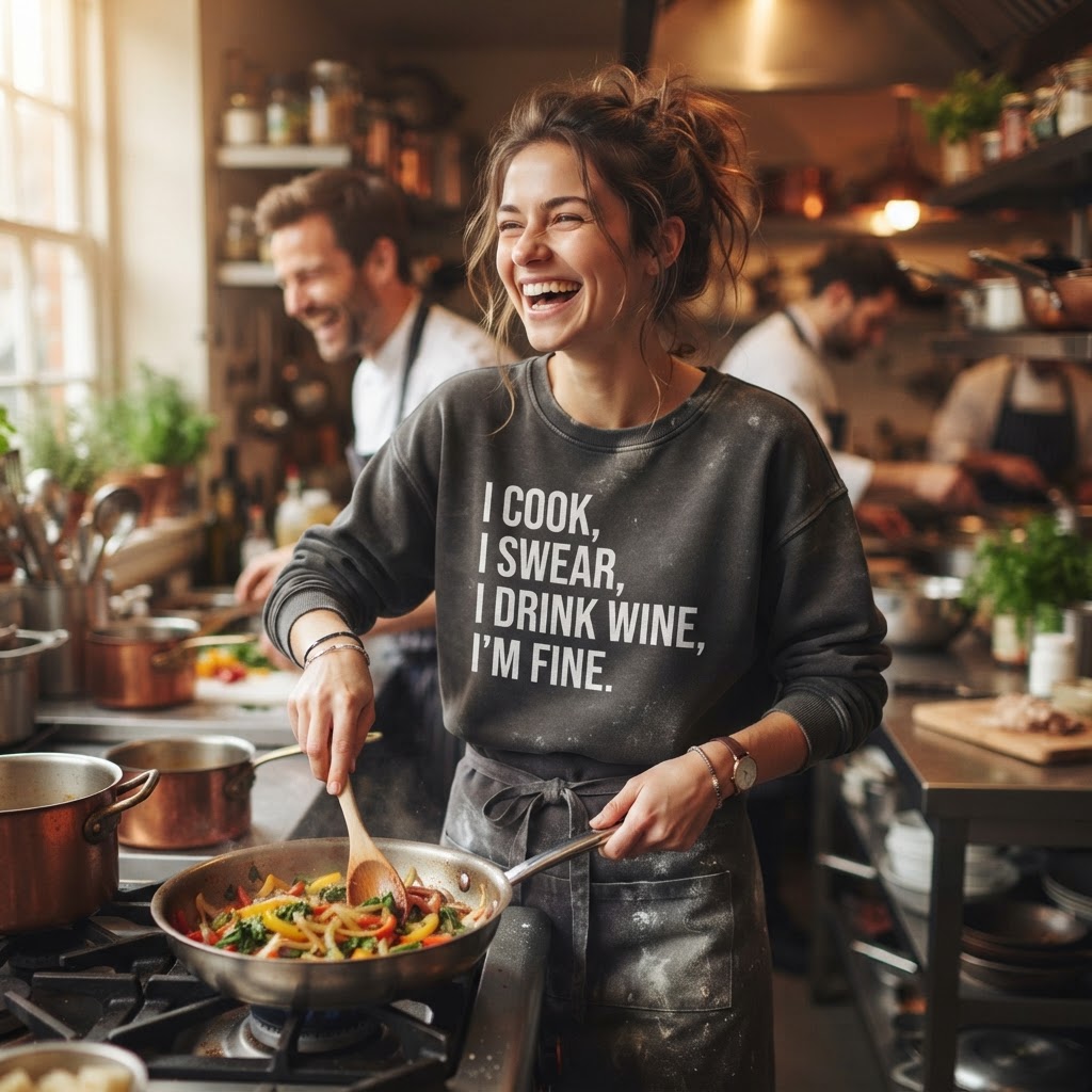 Chef Humor Gifts: Funny Sweatshirts & Apparel for Cooks