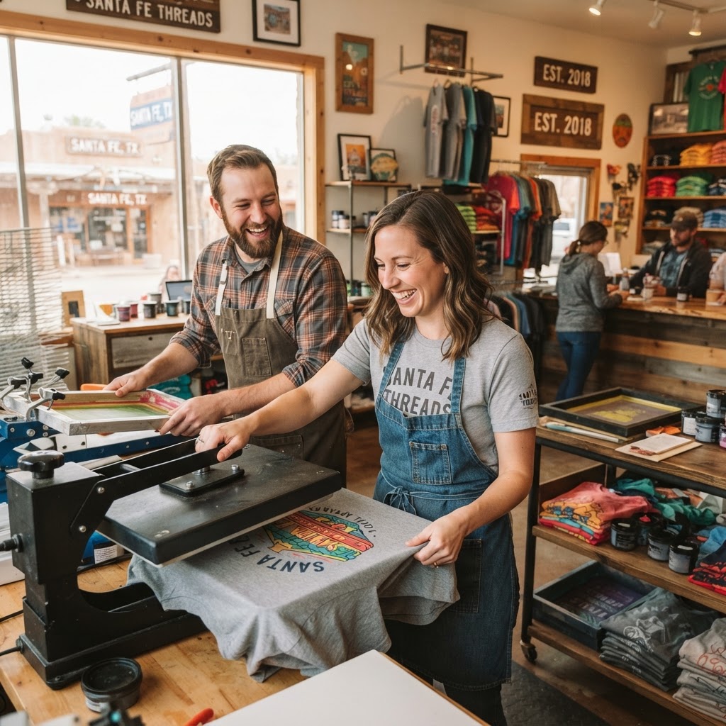 Custom T-Shirts in Santa Fe, TX: Local Apparel Guide