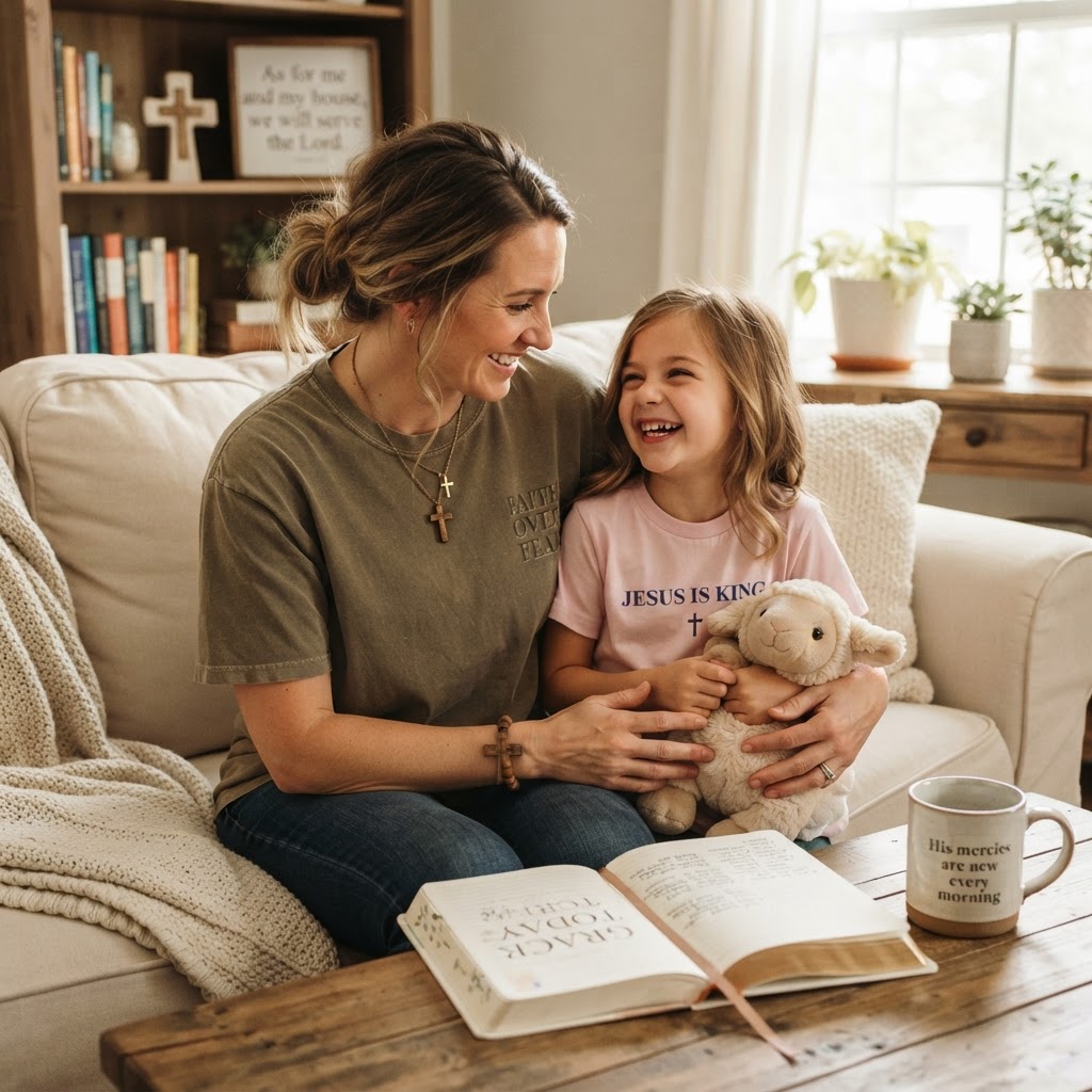 Meaningful Faith Mom Gifts: Comfort Colors Tees & More