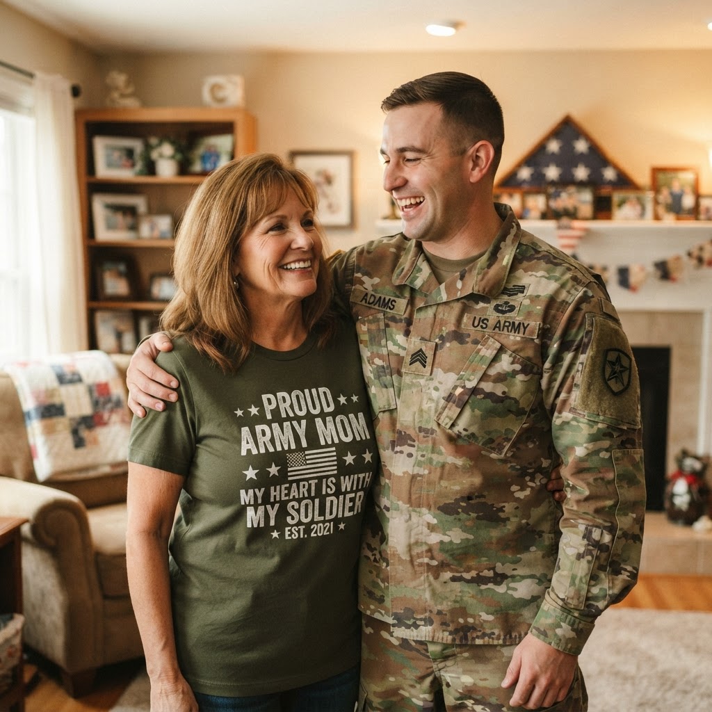 Proud Military Mom Shirt Gift Guide: Best Apparel Picks