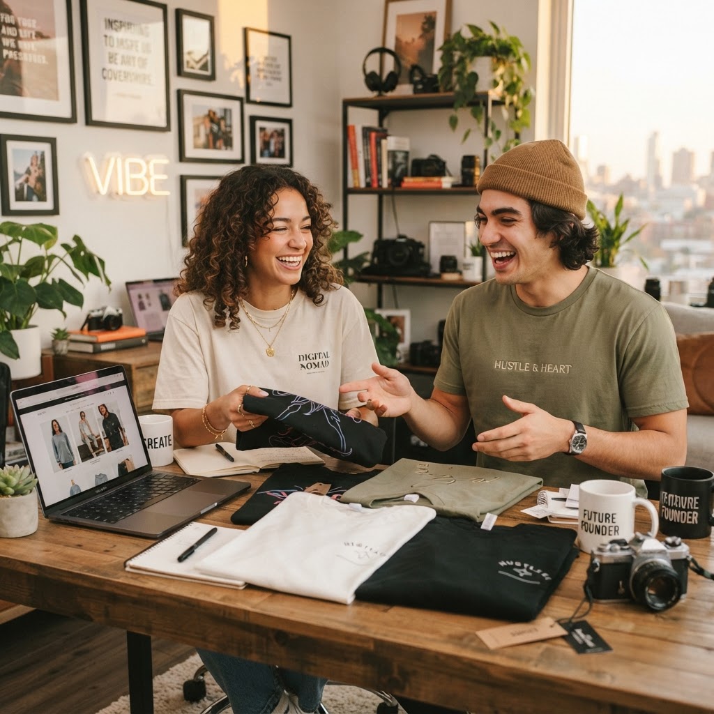 Digital Native Entrepreneur Shirt Gift Guide for Gen Z
