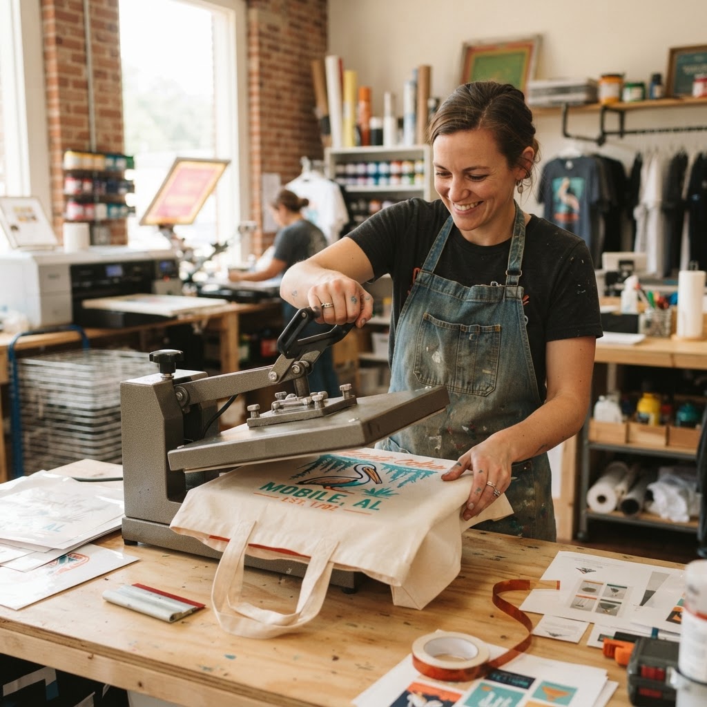 Color Transfers in Mobile, AL: Custom Print & Press Guide