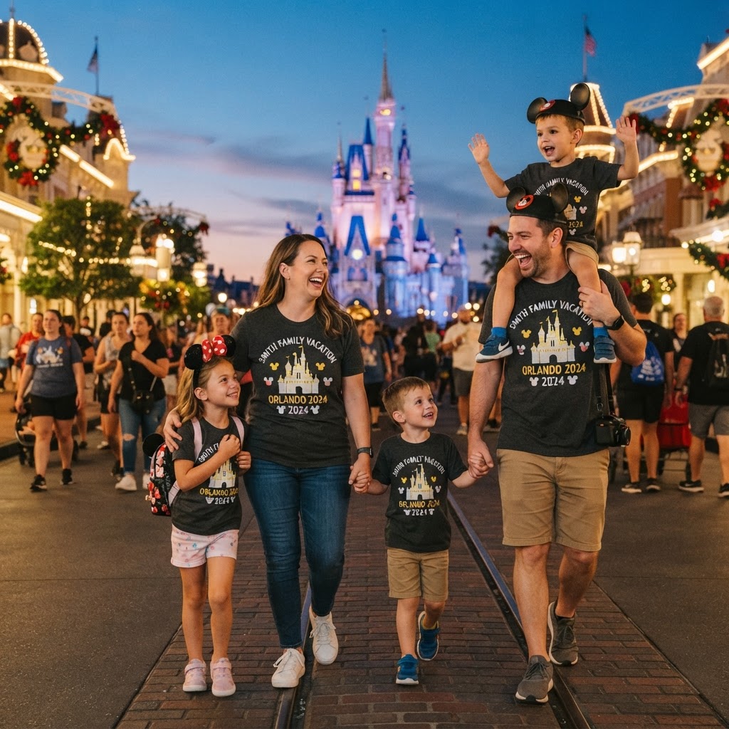 Disney Family Matching Shirts: Ultimate Vacation Guide