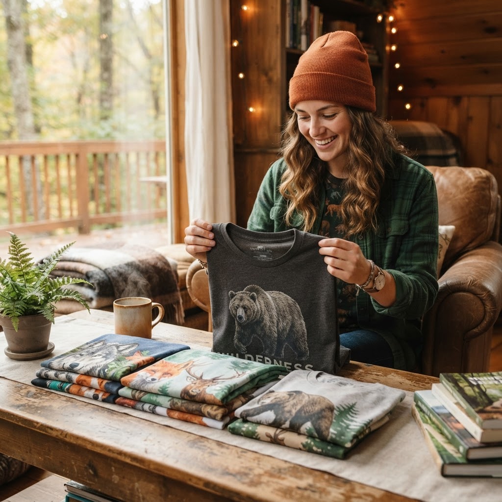 Forest Animals Shirt Gift Guide: Top Wildlife Tees