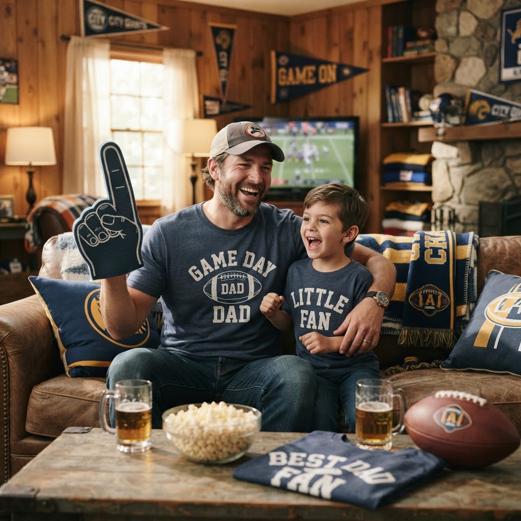 Best Sports Fan Dad Shirts: Game Day Gift Guide