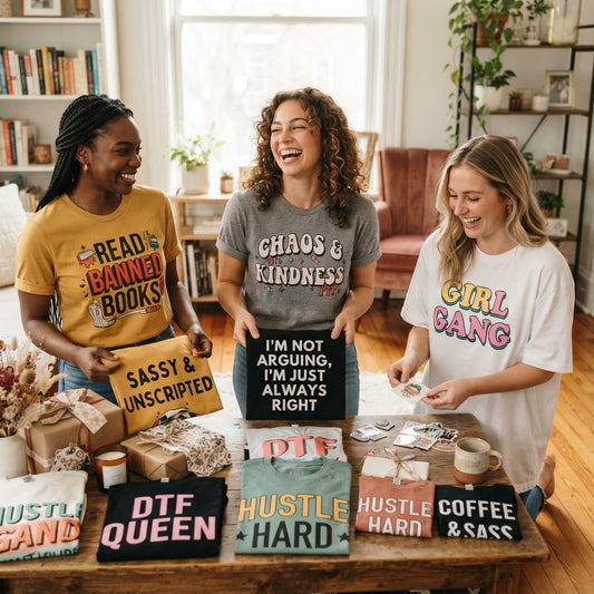 Sassy DTF Apparel & Gift Guide: Bold Graphic Tees