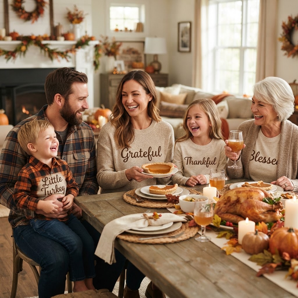 Best Thanksgiving Family Shirts & Matching Outfits