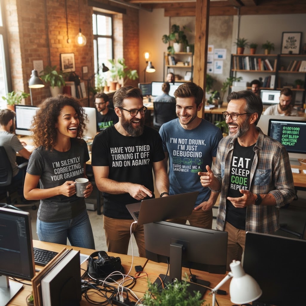 10 Funny Help Desk Joke Shirts for IT Support & SysAdmins
