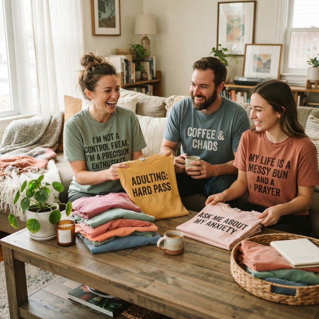 Everyday Struggles Shirts: Funny Comfort Colors Gift Guide