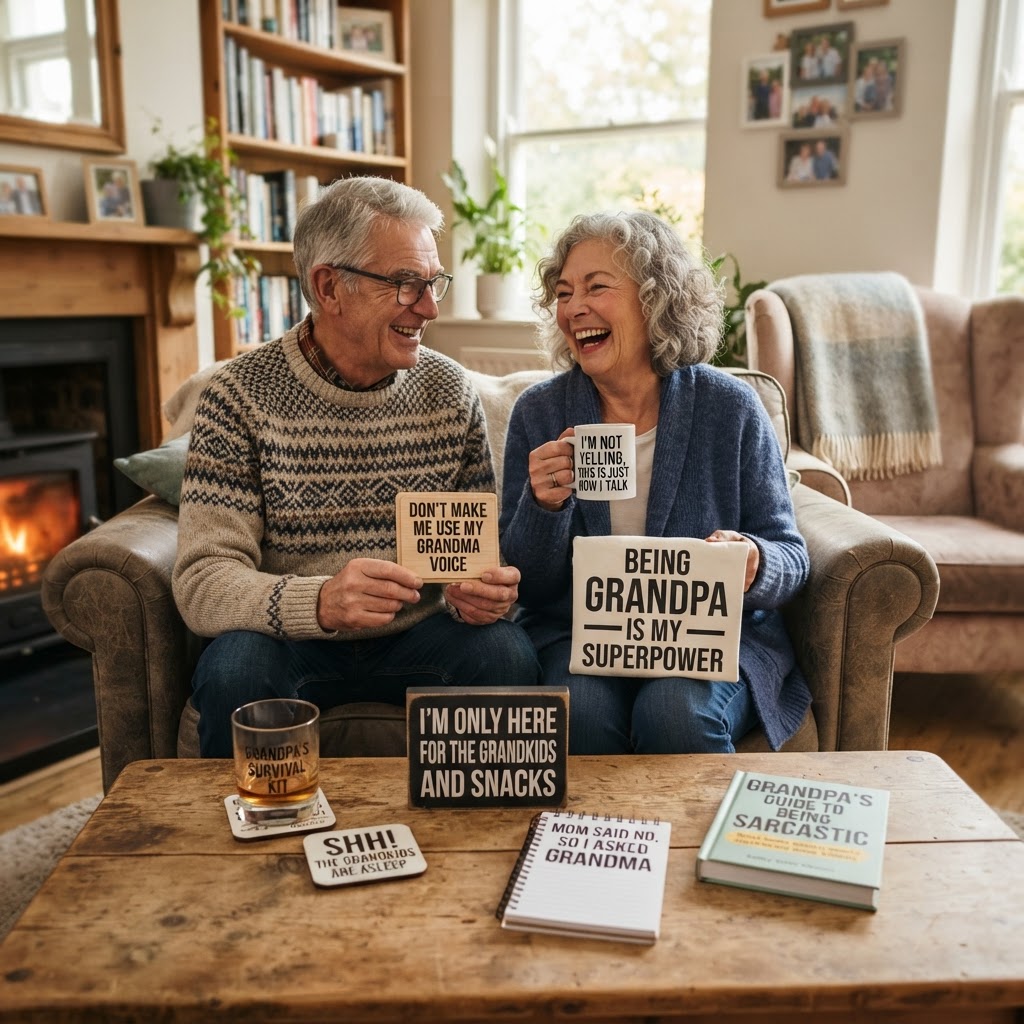 15 Funny Sarcastic Grandparent Gifts They'll Love