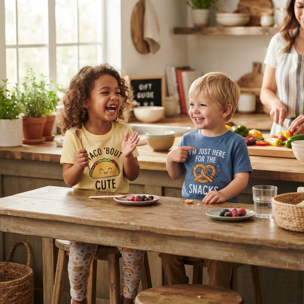 Funny Kids Food Shirts: Fun & Tasty Gift Guide