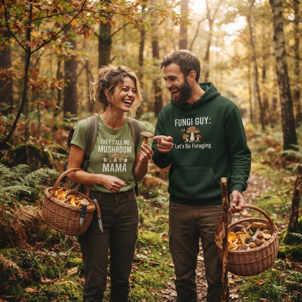 Funny Mushroom Hunting Shirts: Top Gift Guide for Foragers