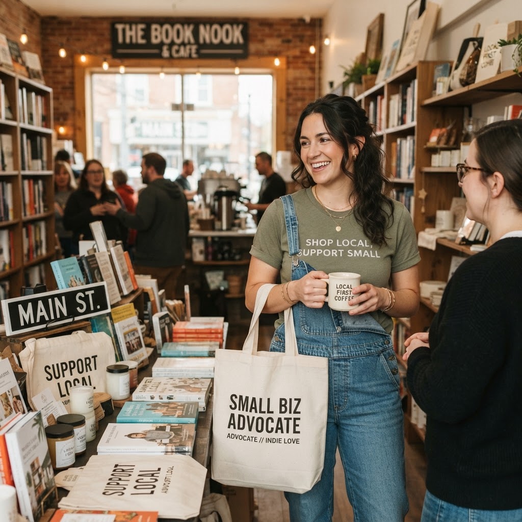 Small Business Advocate Apparel: Best Support Local Merch