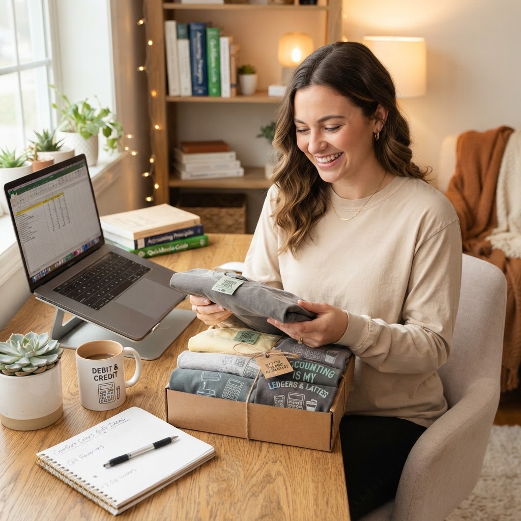 Accounting Comfort Colors T-Shirt Gift Guide