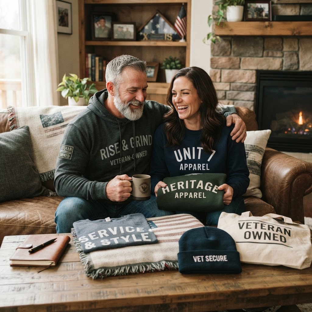Proudly Veteran Owned Merchandise: Apparel Gift Guide