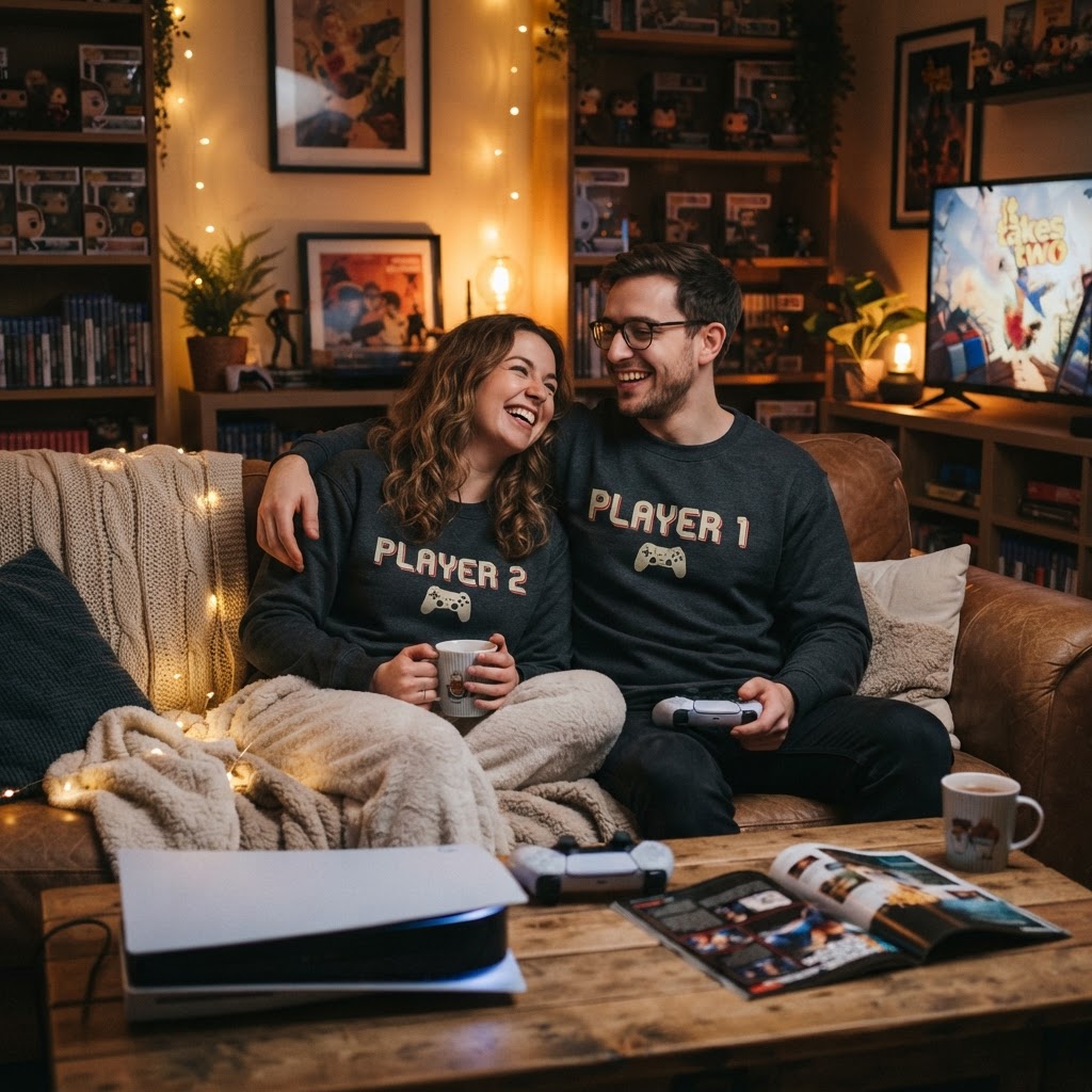 Gaming Couple Gifts: Matching Gamer Sweatshirts Guide