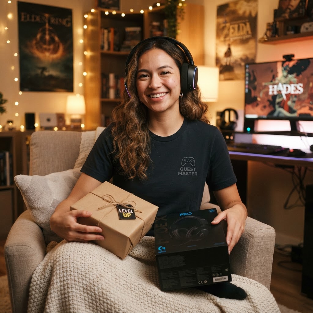Gaming Headset Shirt Gift Guide for Gamers