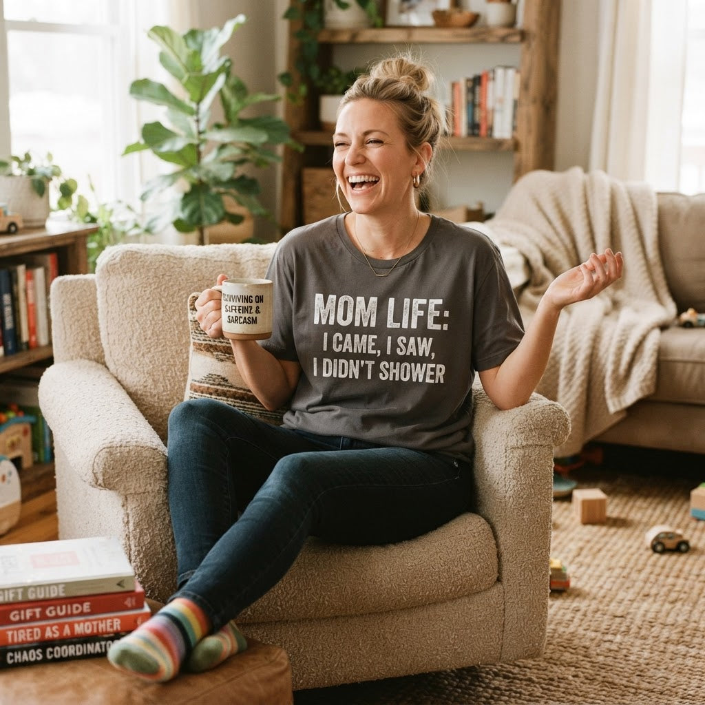 Tired Mom Humor: Best Sarcastic Shirts & Gift Guide