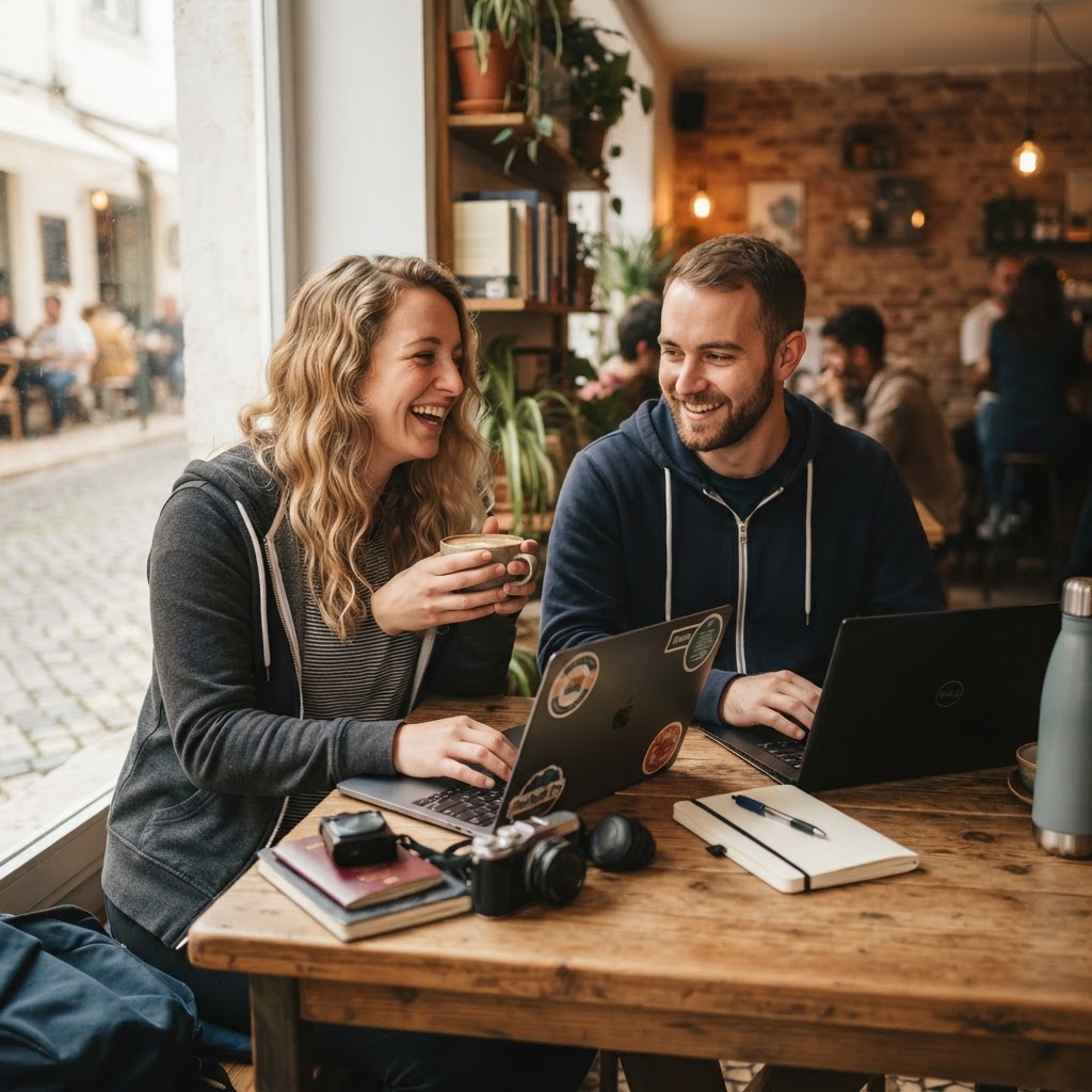 Digital Nomad Zip Hoodies & Travel Gift Guide