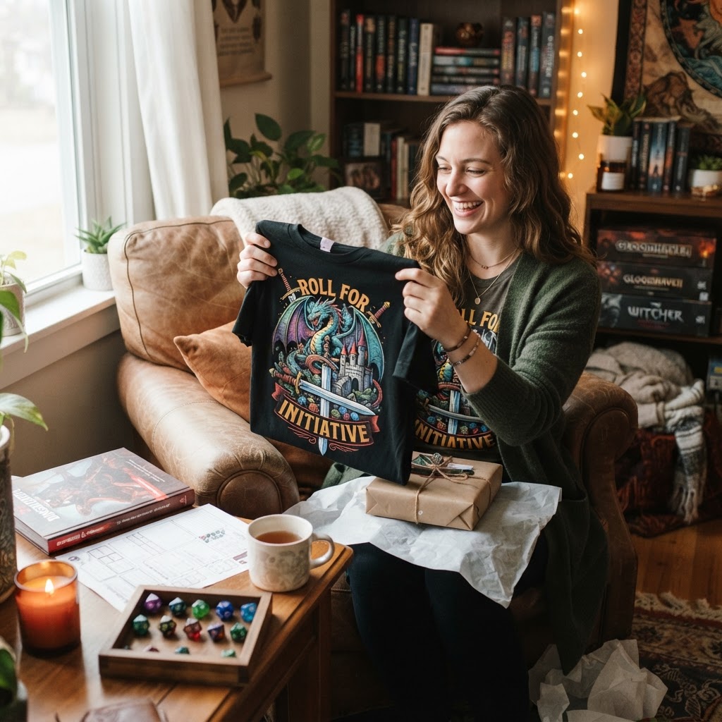 Epic Fantasy Gaming Shirt Gift Guide: Top Picks for RPG Fans