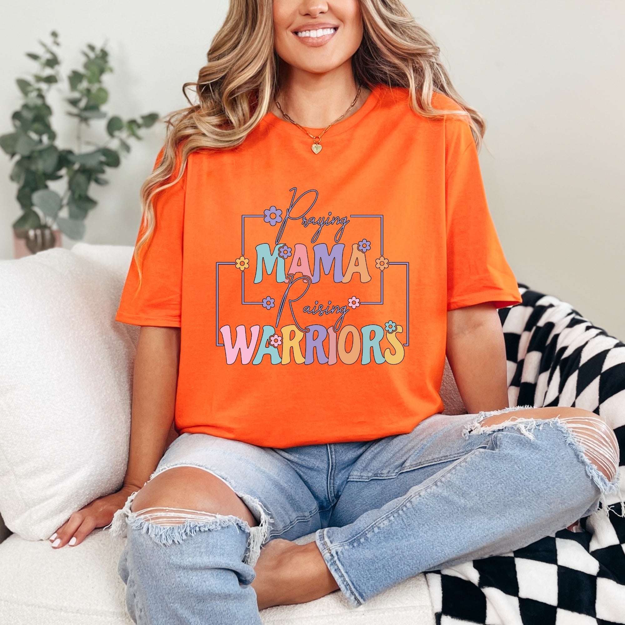 Praying Mama | Raising Warriors Tee