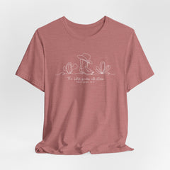 The Lord Guides Our Steps | Proverbs 16:9 Christian T-Shirt