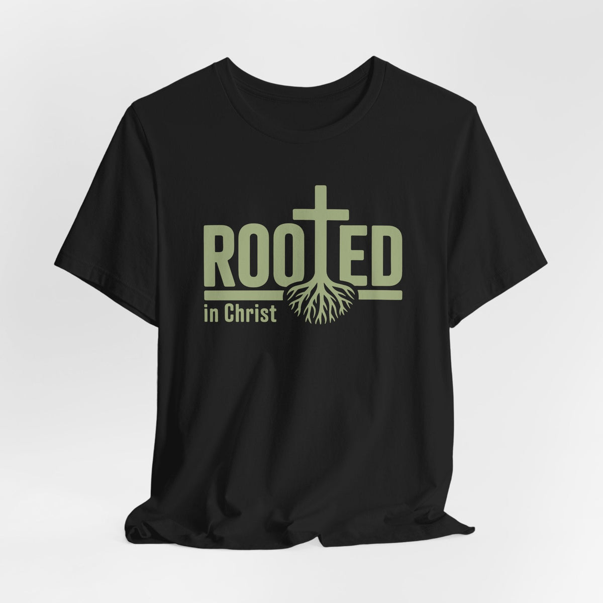Rooted in Christ | Identity in Christ Christian T-Shirt