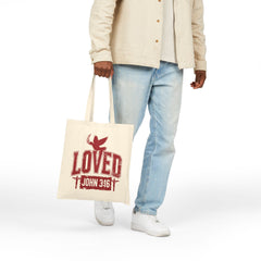 Loved John 3:16 | Christian Tote Bag