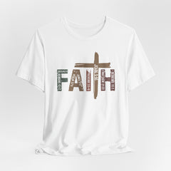 Faith Verses Cross | Bible Verse Tee