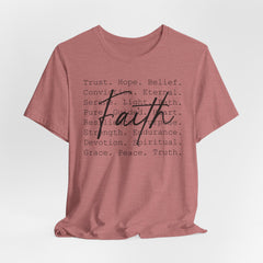 Faith Typography | Identity in Christ T-Shirt