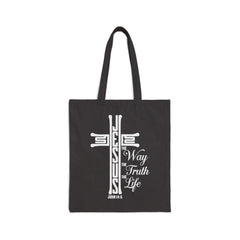 Jesus: The Way, The Truth, The Life | John 14:6 Tote Bag