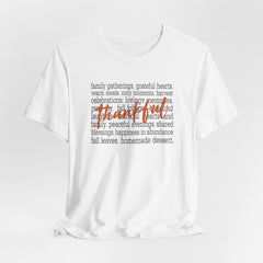 Thankful Tee | Blessings & Gratitude T-shirt