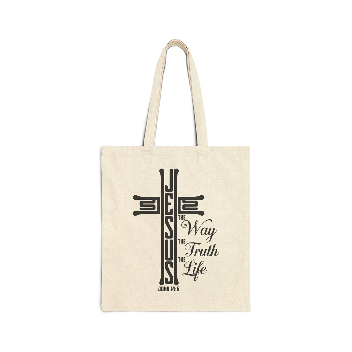 Jesus: The Way, The Truth, The Life | John 14:6 Tote Bag