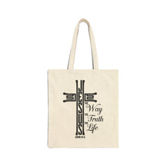 Jesus: The Way, The Truth, The Life | John 14:6 Tote Bag