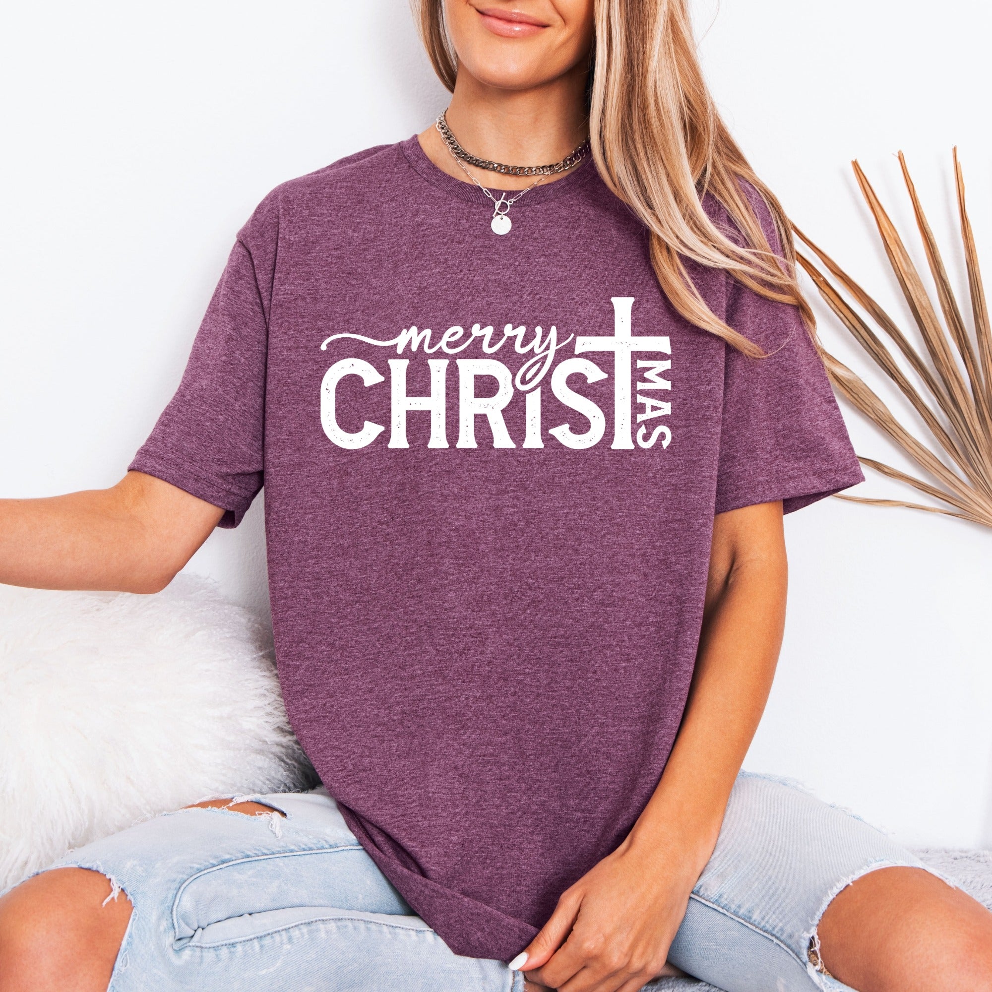Merry CHRISTmas | Festive Christian Holiday Tee
