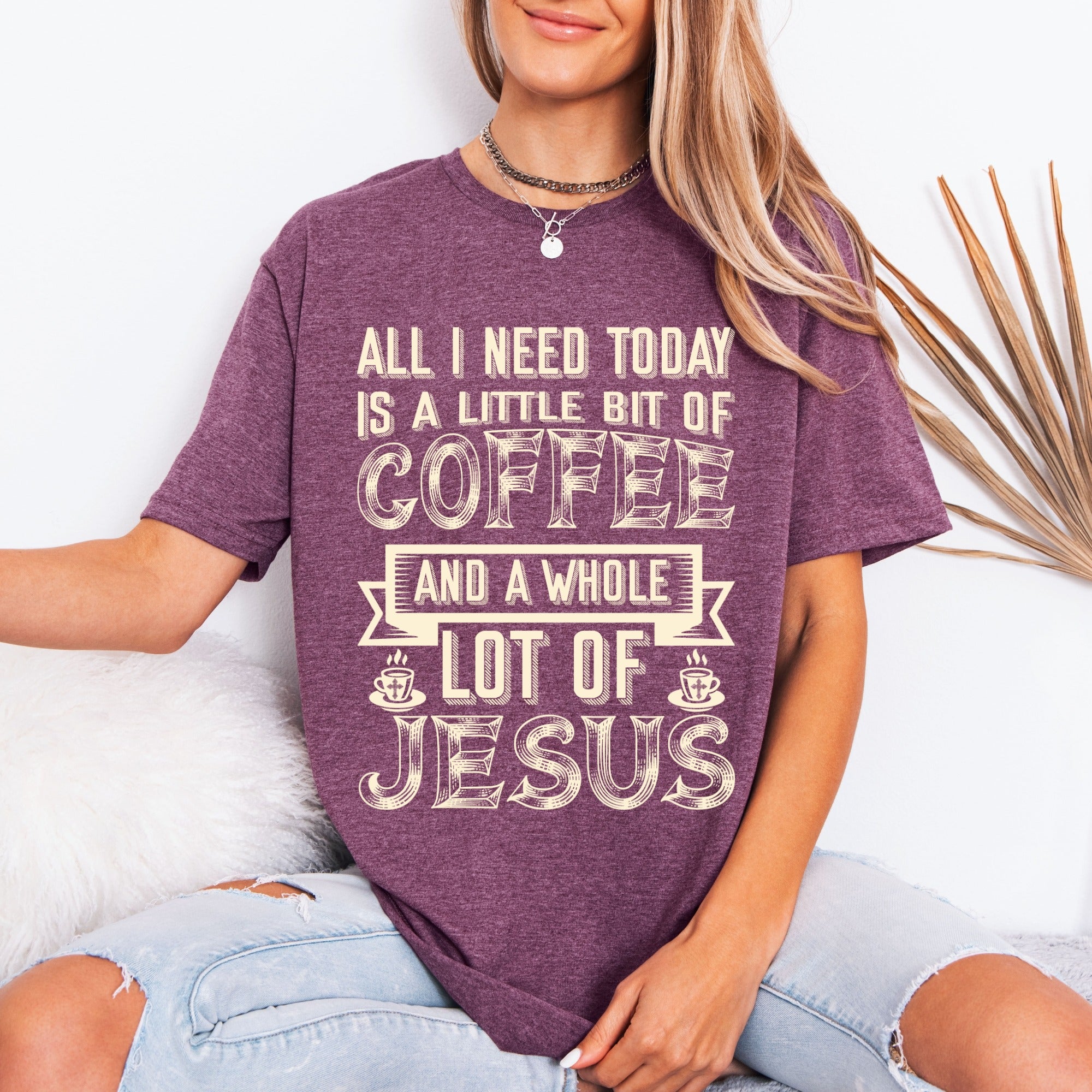 Coffee & Jesus | Daily Blessings Tee