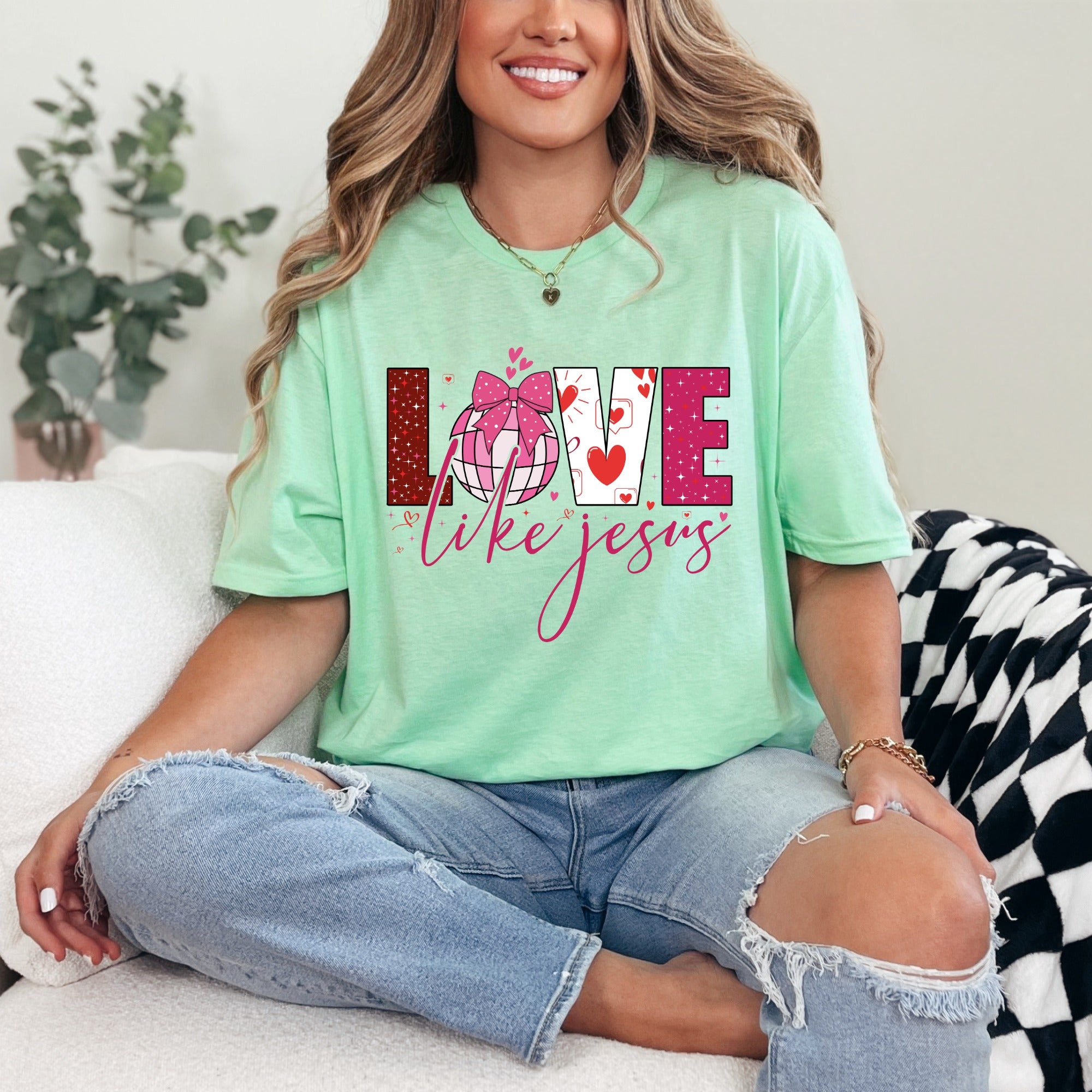 Love Like Jesus | Compassionate Heart Tee