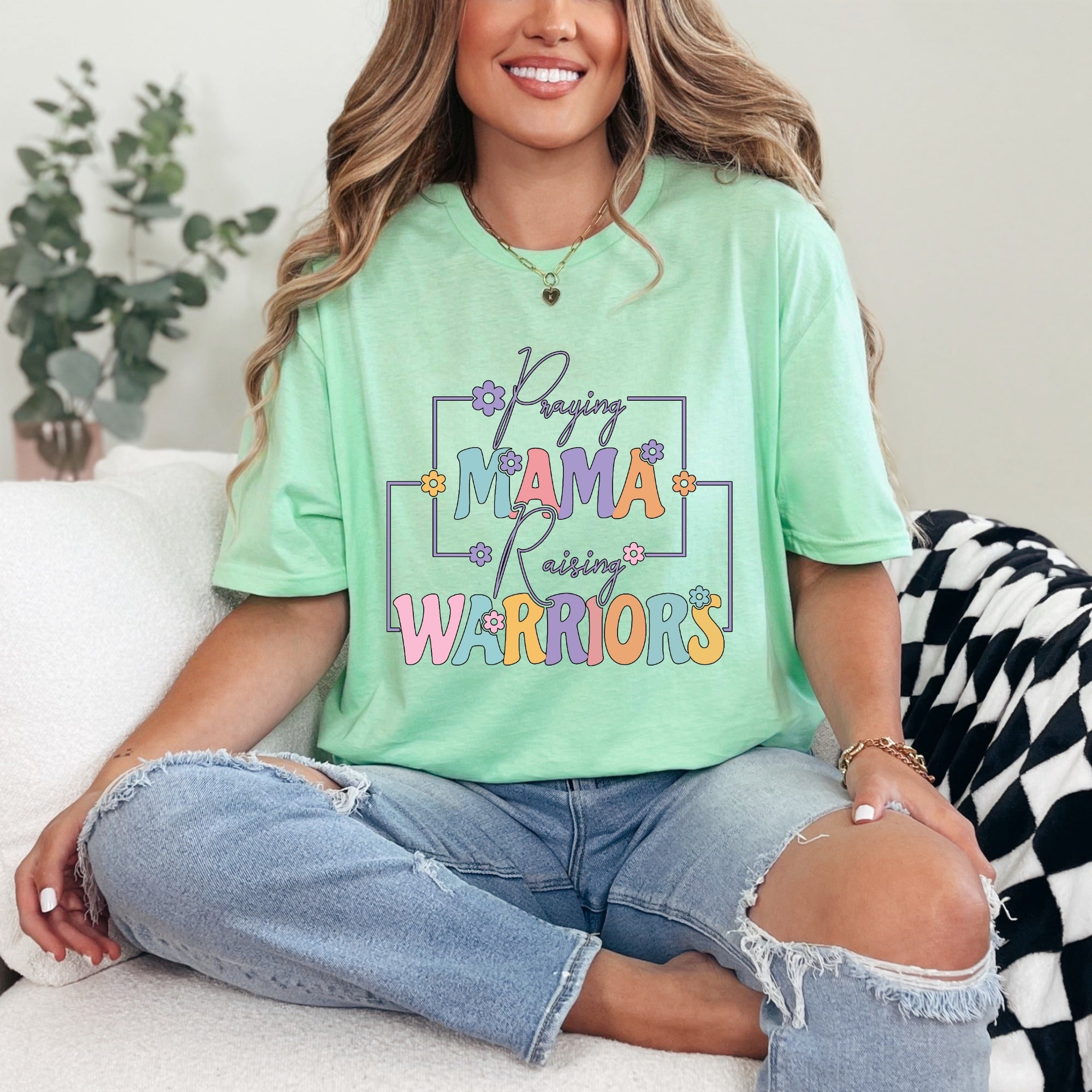 Praying Mama | Raising Warriors Tee