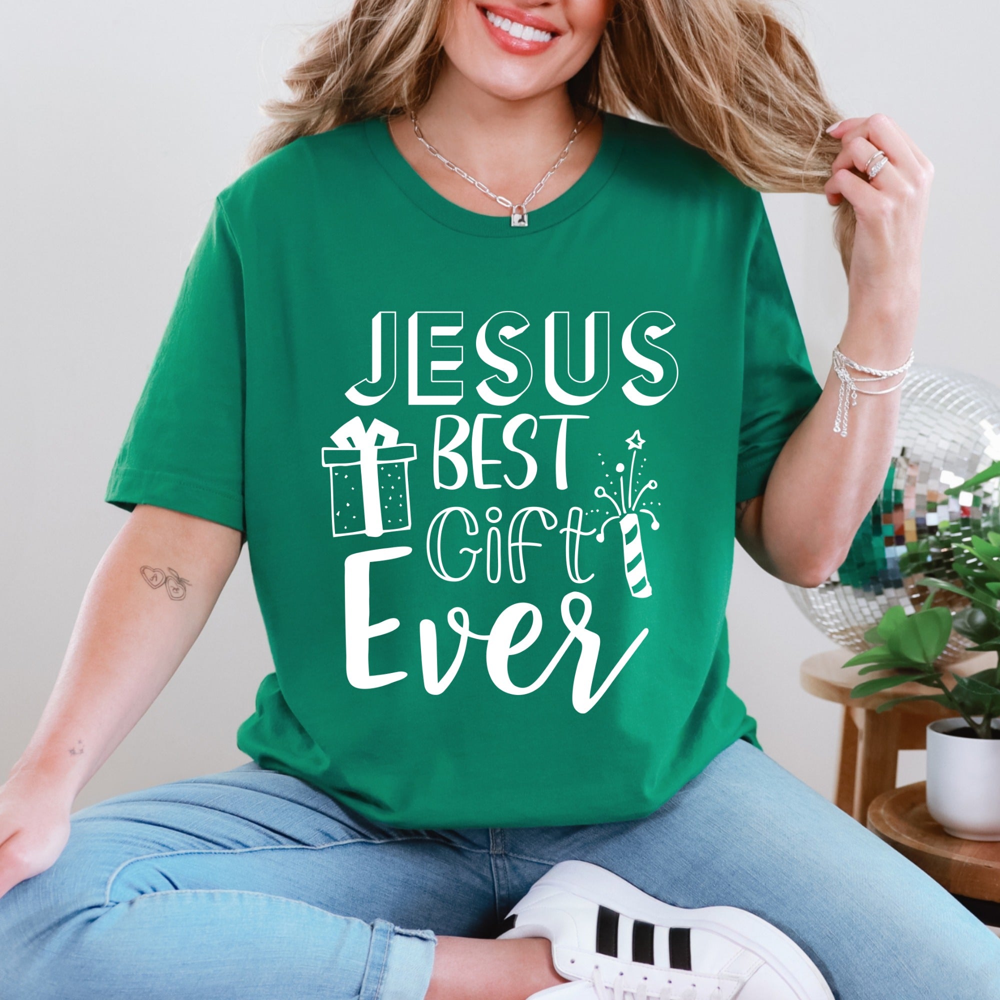 Jesus Best Gift Ever | Christmas & Gratitude Tee